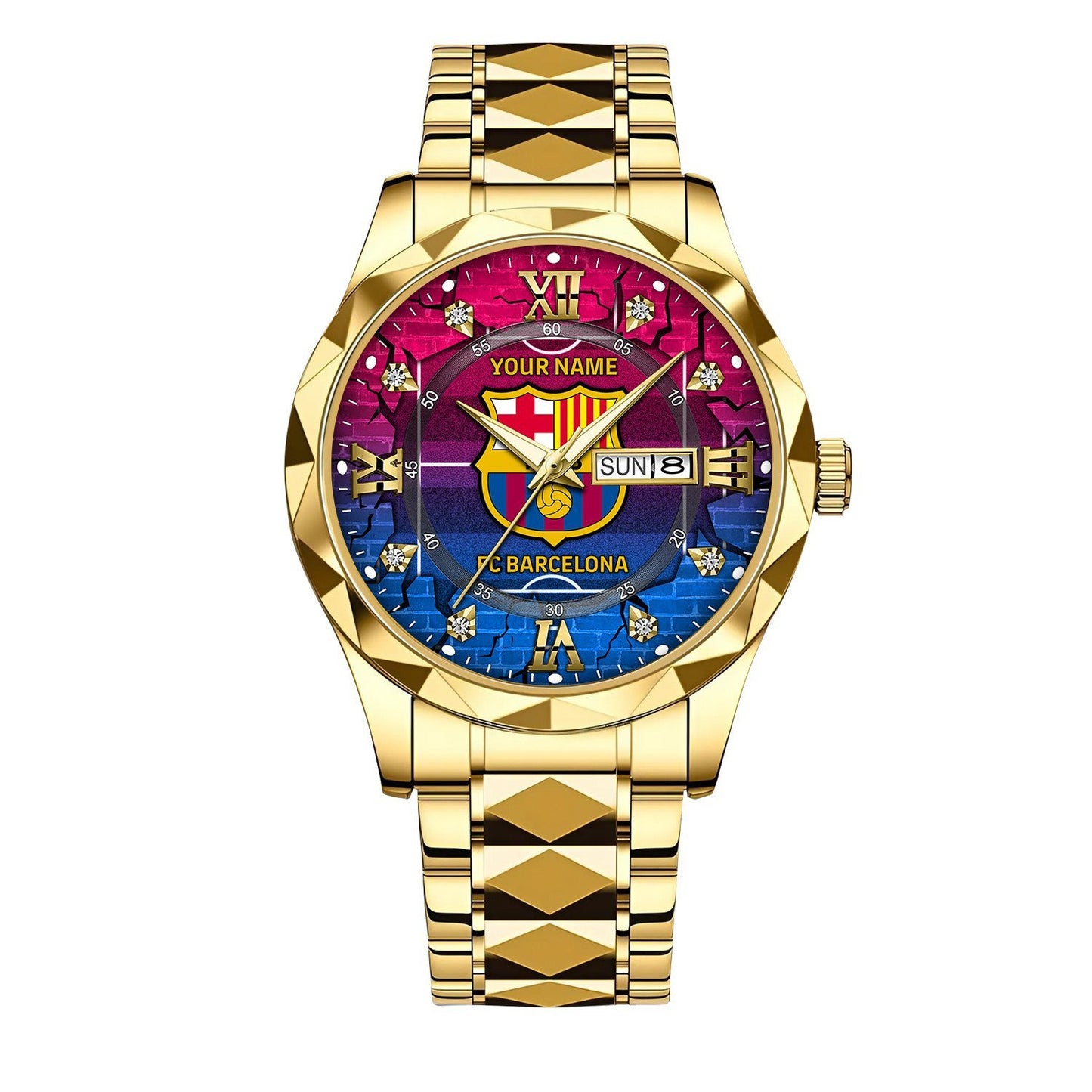 Personalized FCB x Alloy Luxury Quartz Watch DATND TANTD 281025