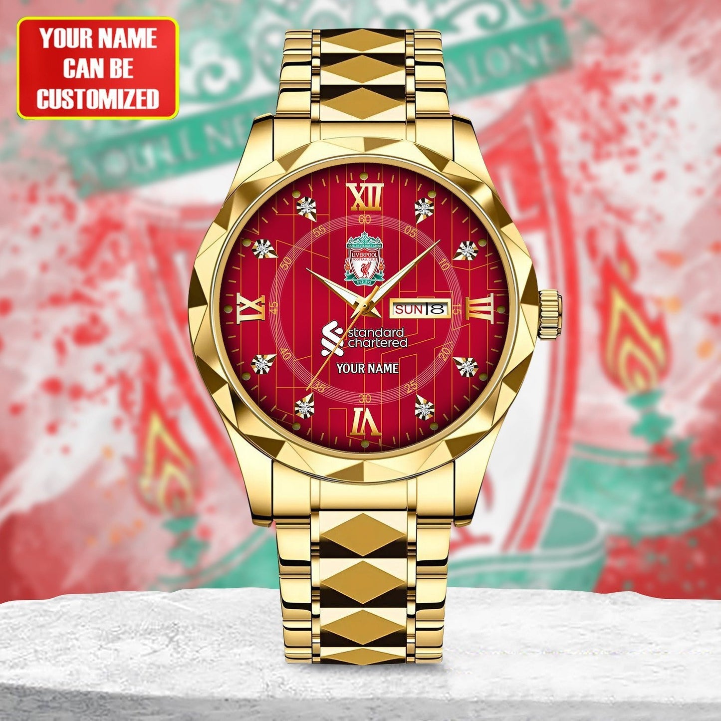 Personalized LIV x EPL Alloy Luxury Quartz Watch V1 DATND TANTD 281025