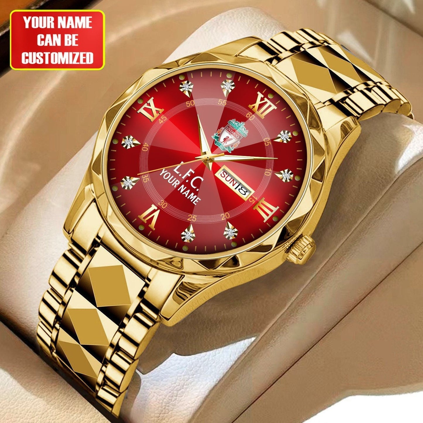 Personalized LIV x EPL Alloy Luxury Quartz Watch V2 DATND TANTD 281025