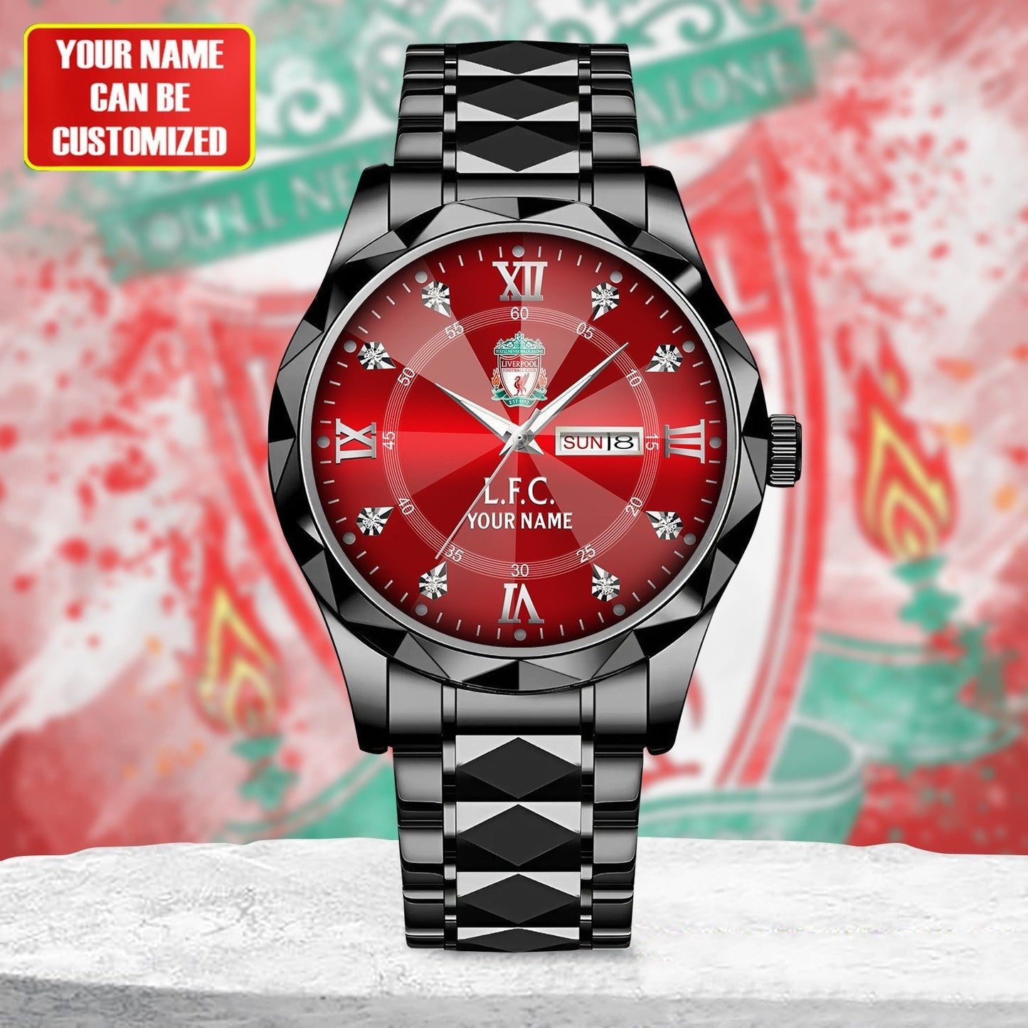 Personalized LIV x EPL Alloy Luxury Quartz Watch V2 DATND TANTD 281025
