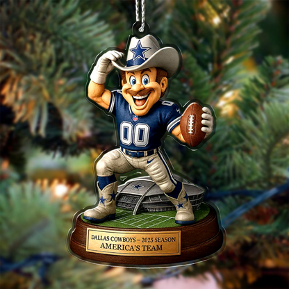 Premium NFL DAL Chrismast Ornament V4 NMD TTV