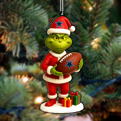 Premium NFL DAL Chrismast Ornament V4 NMD TTV