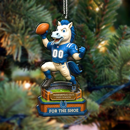 Premium NFL IND Chrismast Ornament V4 NMD TTV