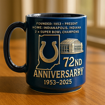 Premium NFL IND The Anniversary Mug V1 NMD TTV