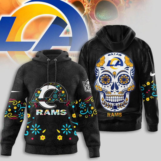 Premium NFL X LA  Dia de los Muertos Limited Editions Hoodie NDT NHM