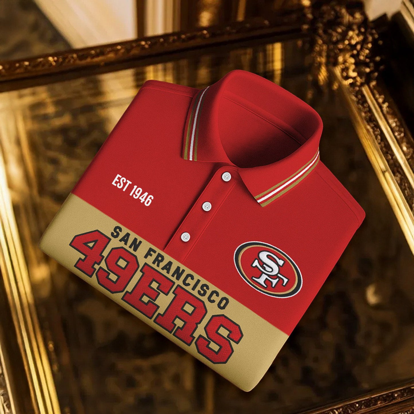 Premium NFL X SF Classic Polo Shirt NDT NHM