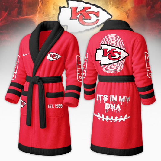 Premium NFL x KCC Fleece Bathrobe NDT TDT