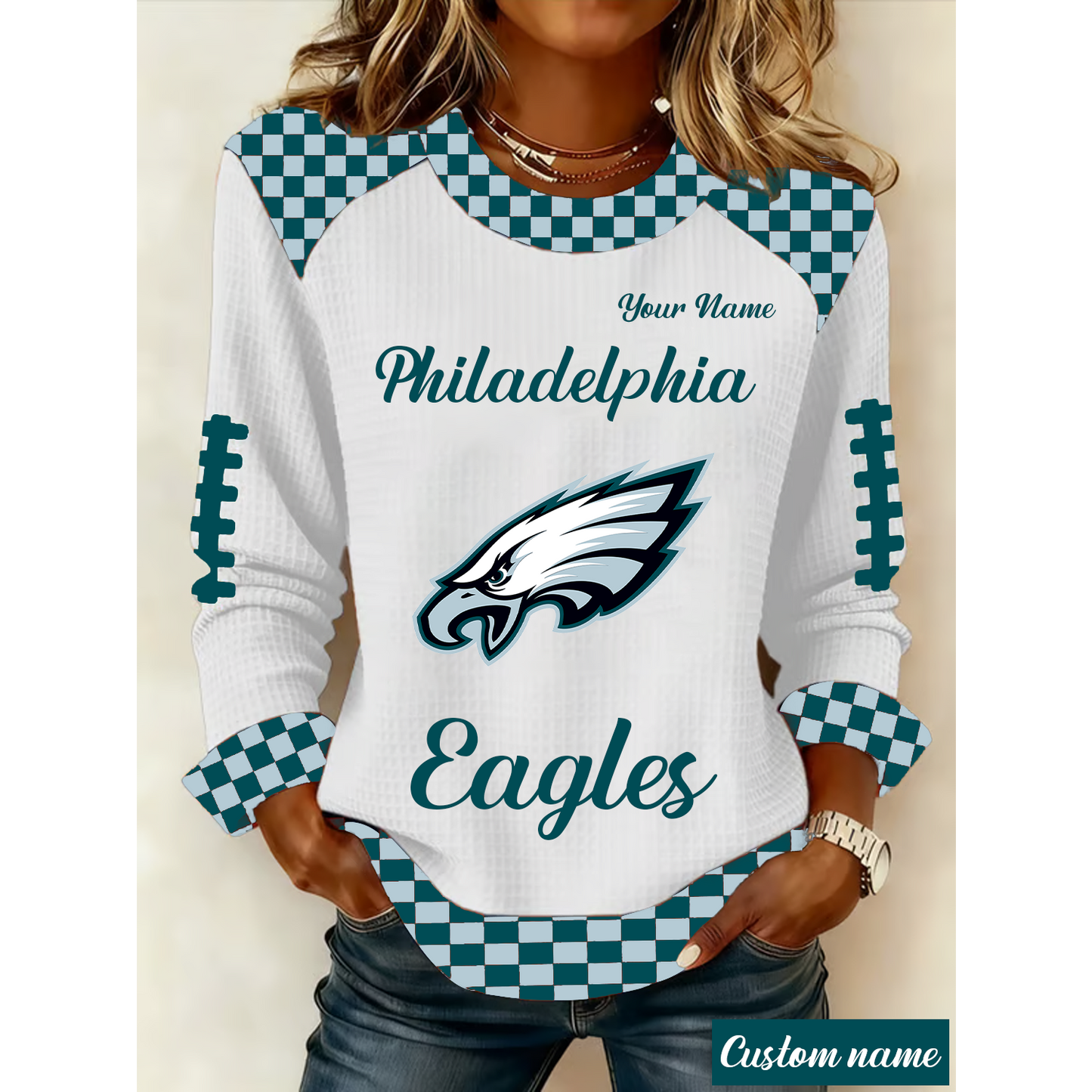 Premium NFLx PHI Casual Sweatshirt NDT TDT