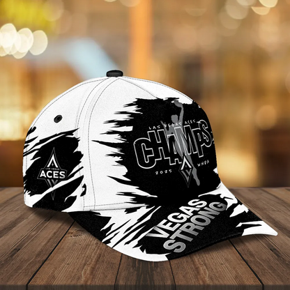 Premium WNBA LVA Champions 2025 Cap V6 NMD TTV