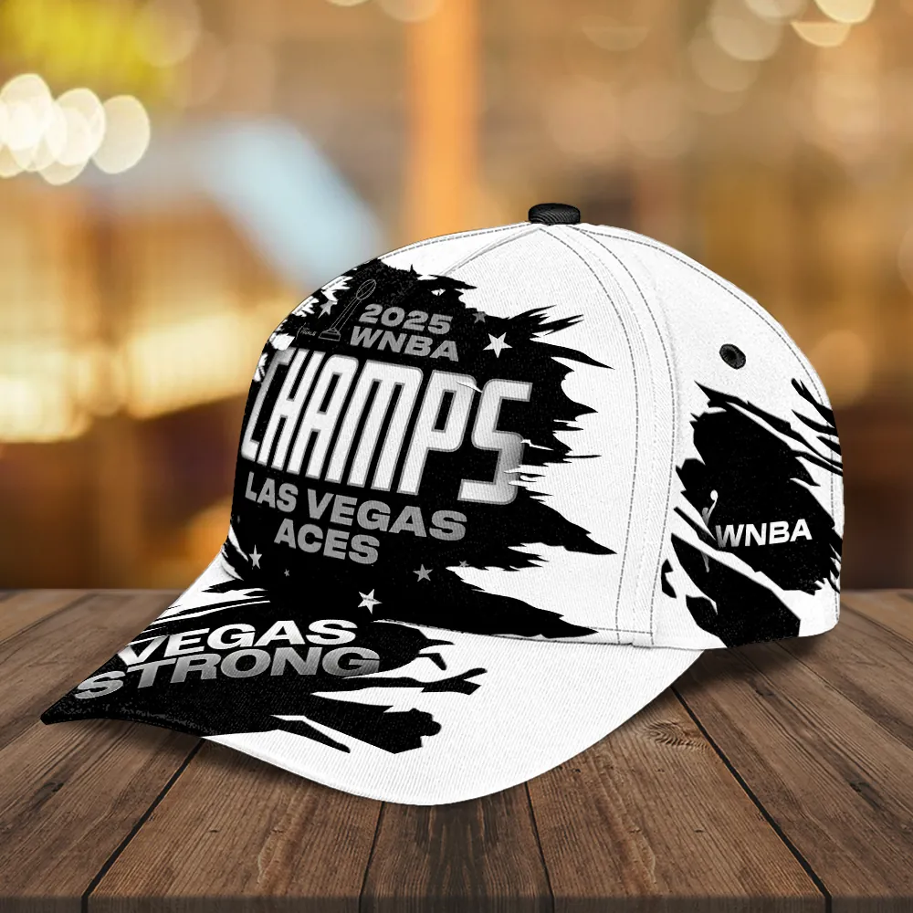 Premium WNBA LVA Champions 2025 Cap V7 NMD TTV