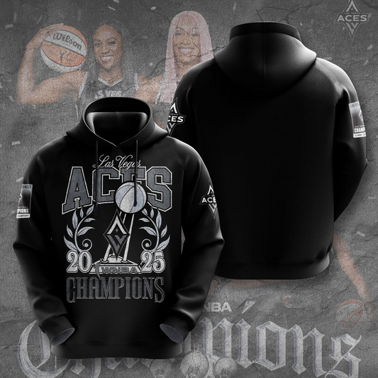 Premium WNBA LVA Champions 2025 Hoodie V5 NMD TTV