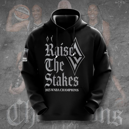 Premium WNBA LVA Champions 2025 Hoodie V6 NMD TTV