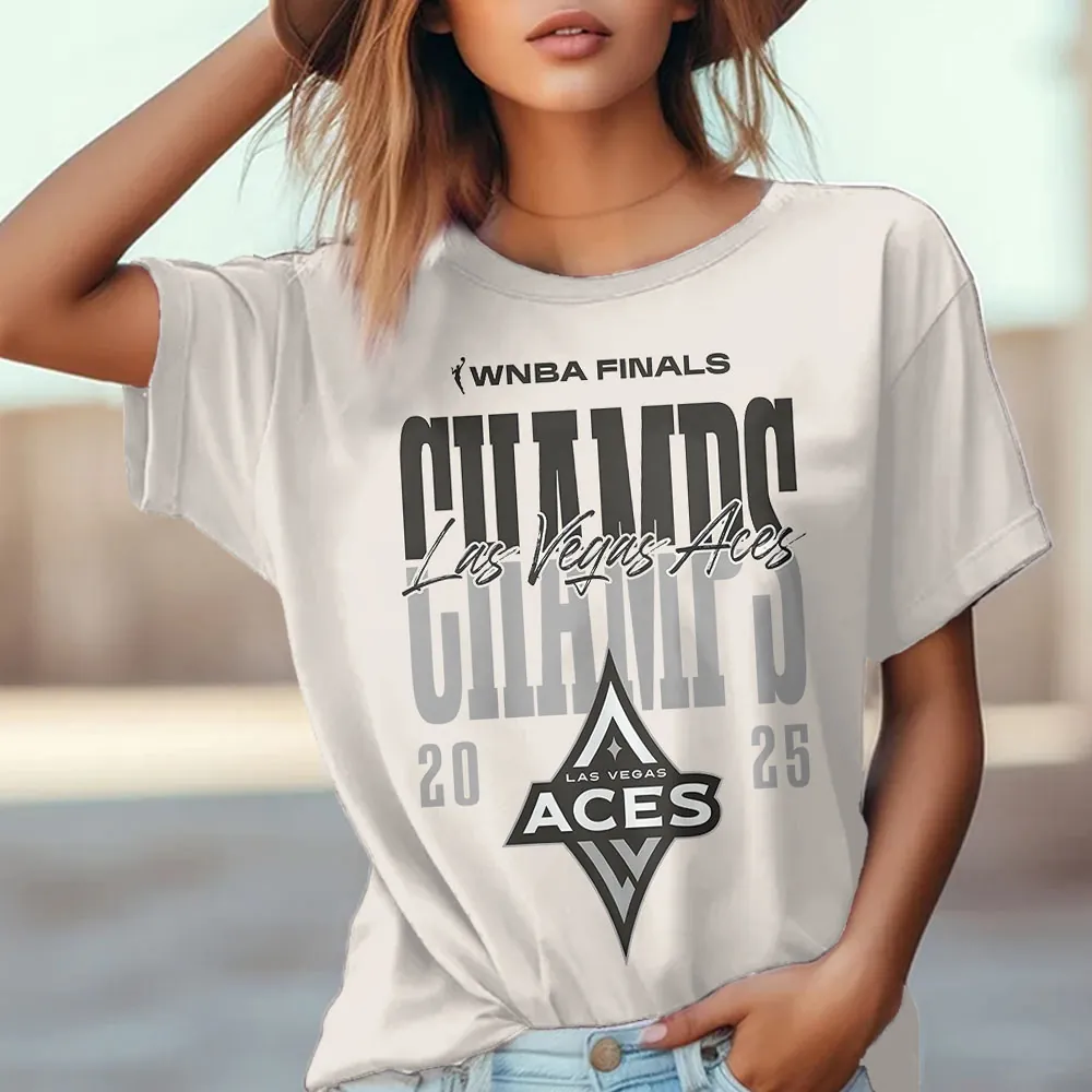 Premium WNBA LVA Champions 2025 T-shirt V2 NMD TTV