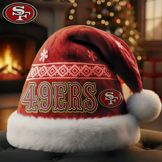 Premium NFL X SF Santa Hat NDT  TDT 2810