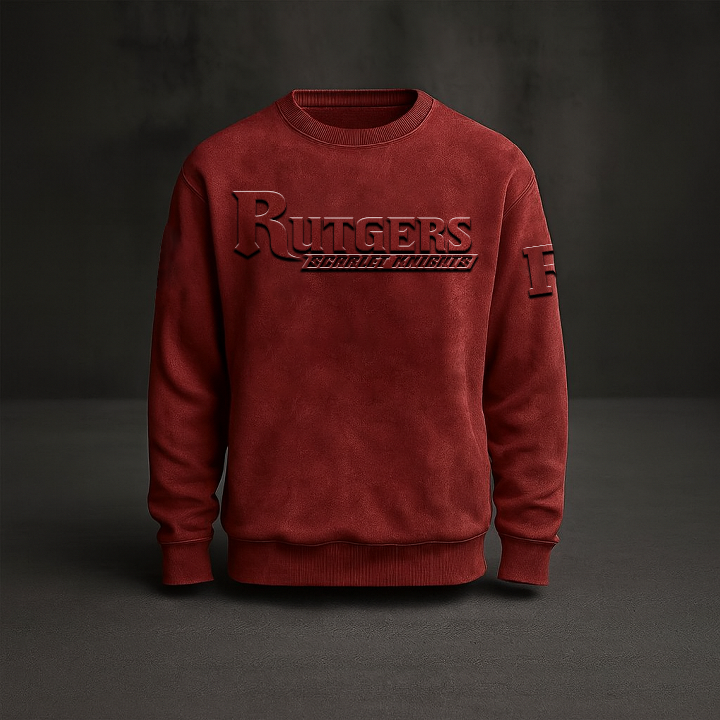 RUT x NCAA Embossed Sweat Shirt DATND TANTD