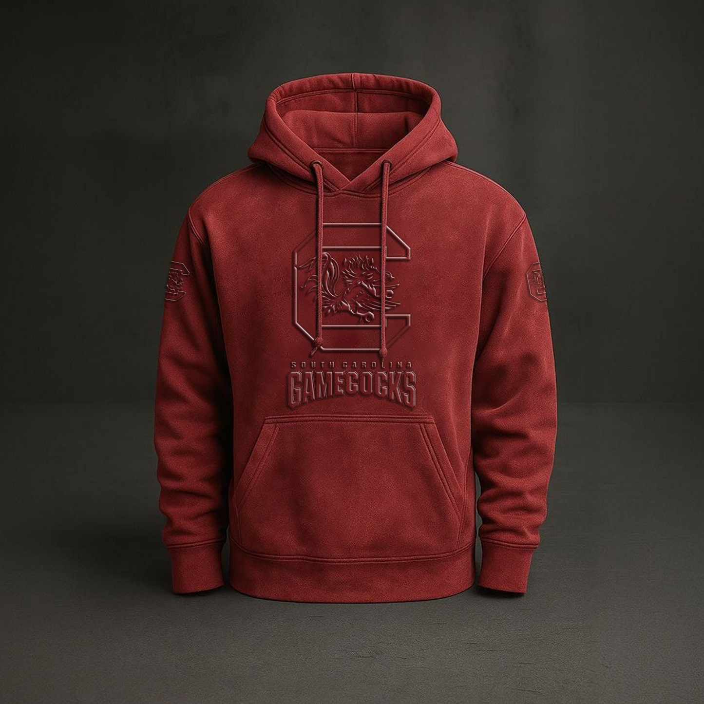 SCAR Embossed Hoodie DatND DVT