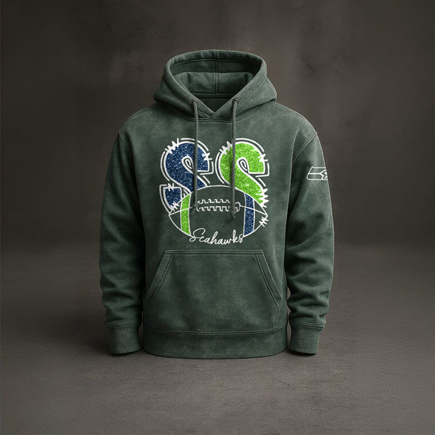 SEA x NFL Embossed Hoodie DatND THUONGNH