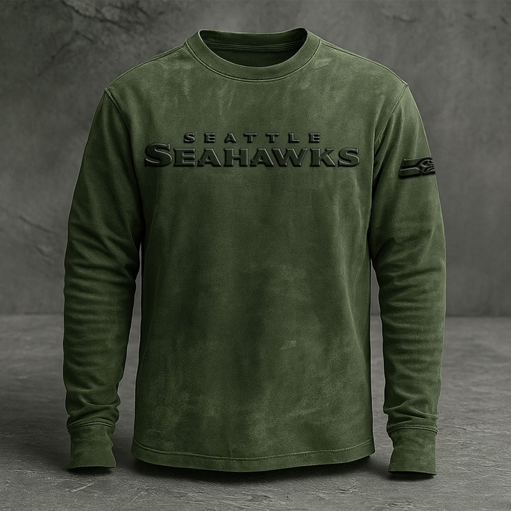 SEA x NFL Embossed SweatShirt DATND TANTD KAN