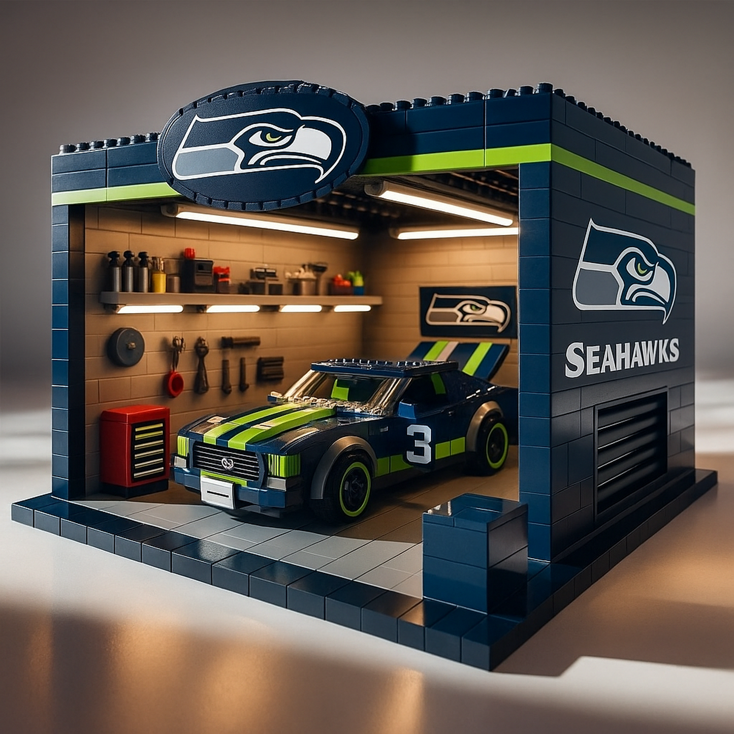 SEA x NFL Garage Building Blocks Set DATND TANTD