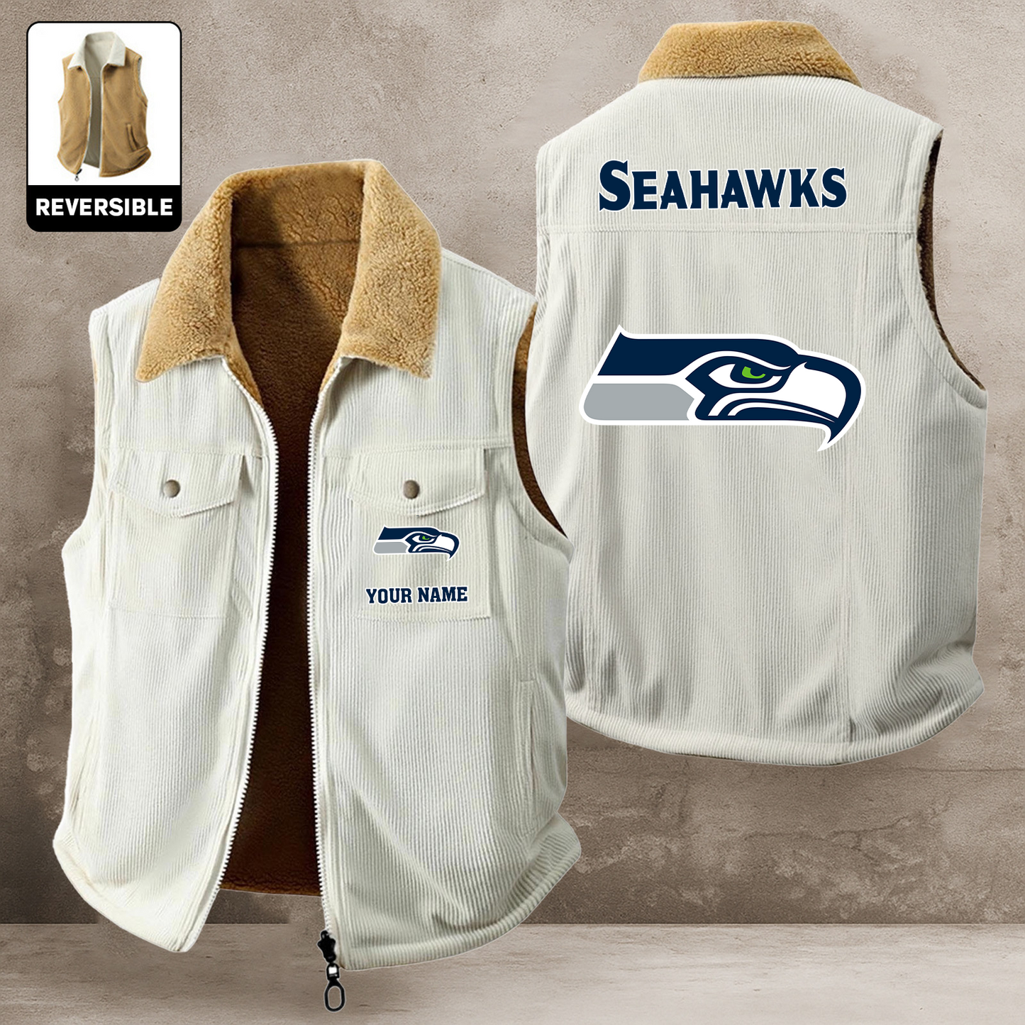 SEA x NFL Nice Jackets DATND TANTD