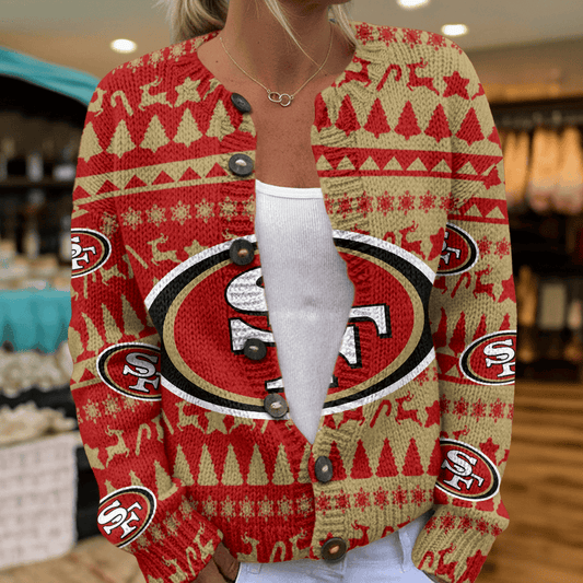 SF x NFL Cardigan Sweatshirt With Button V2  DatND DVT