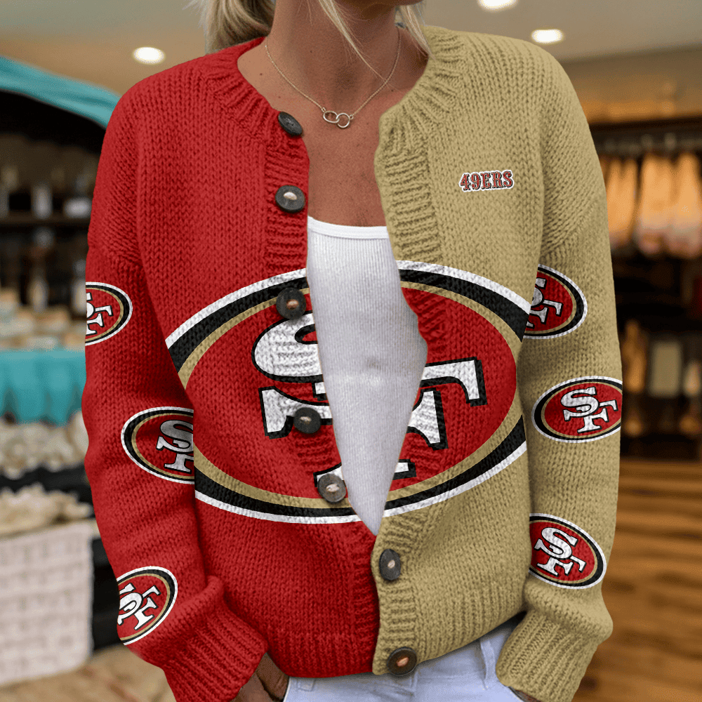 SF x NFL Cardigan Sweatshirt With Button v1  DatND DVT