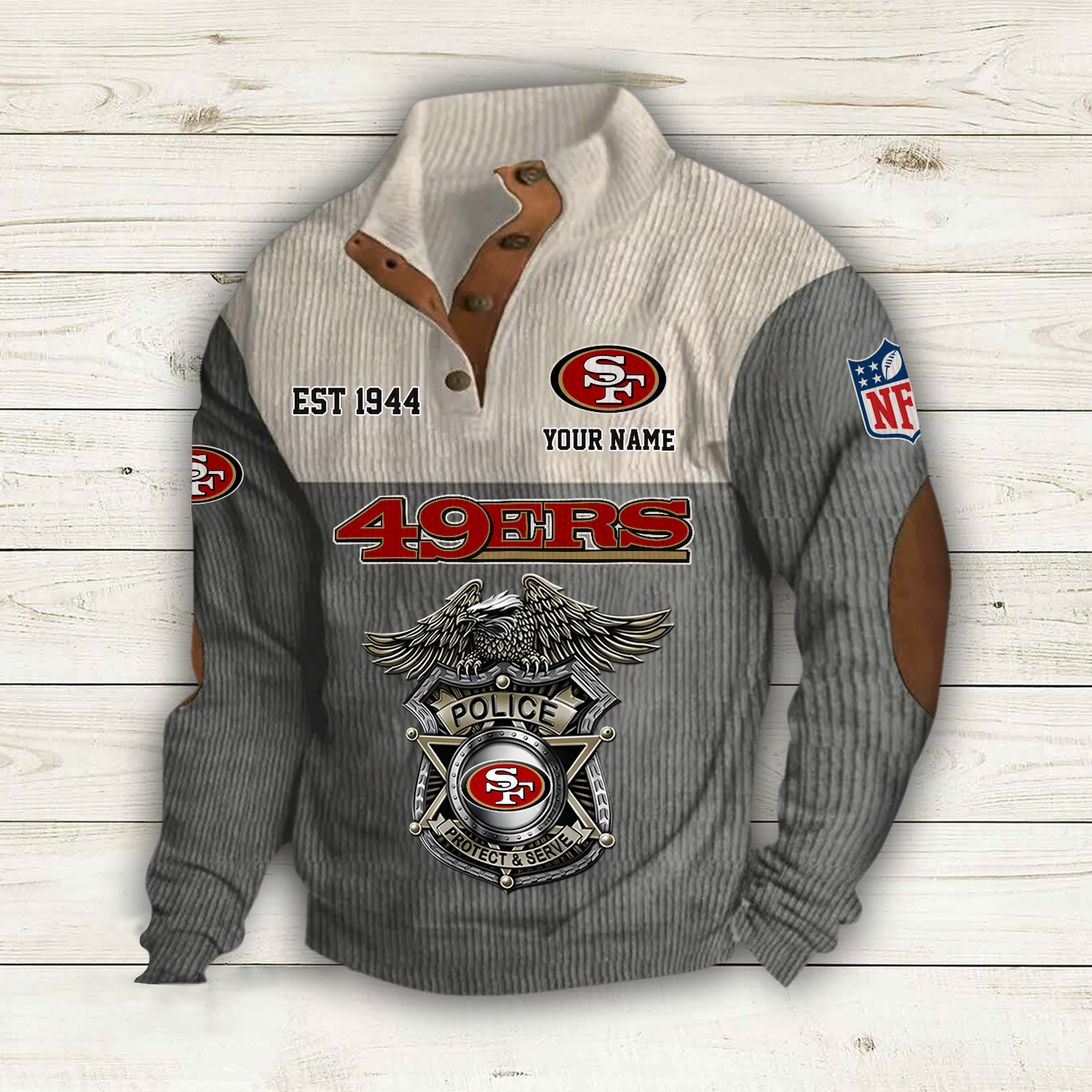 SF x NFL Custom Name Sport Sweatshirt DatND DVT