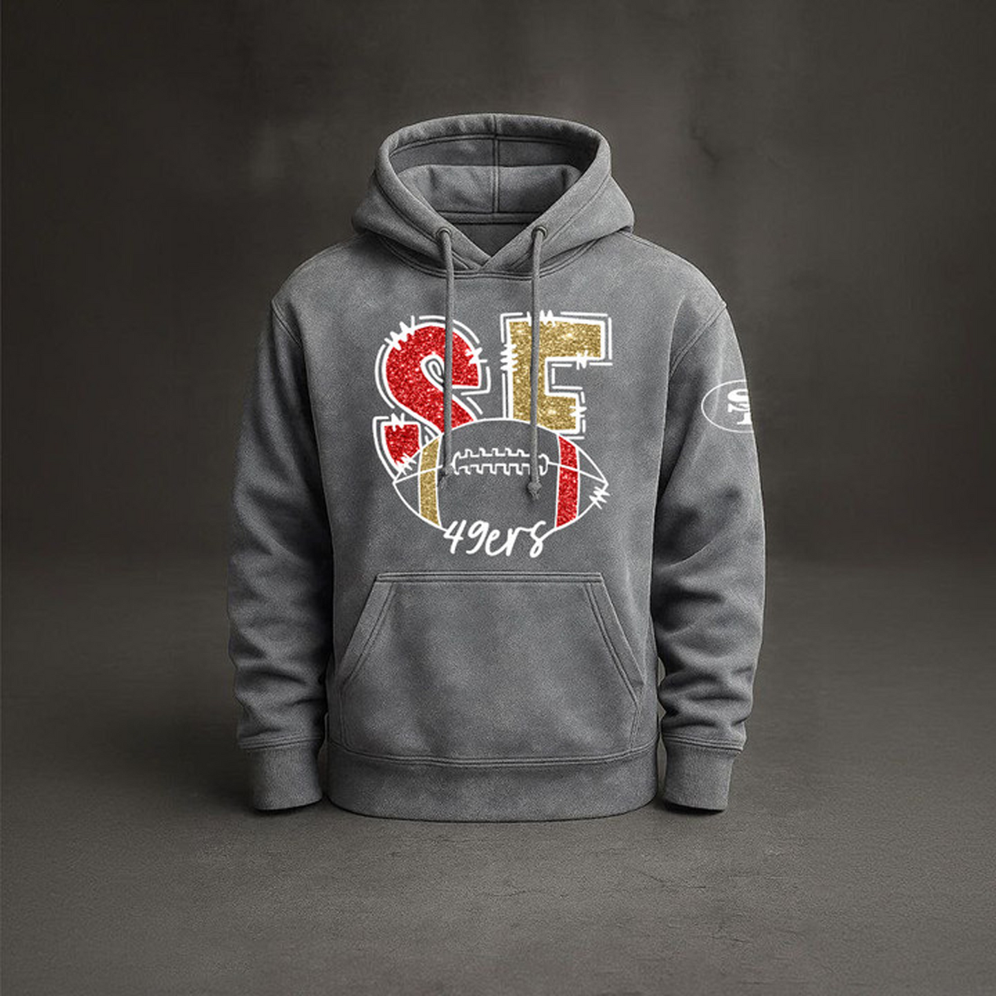 SF x NFL Embossed Hoodie DatND THUONGNH