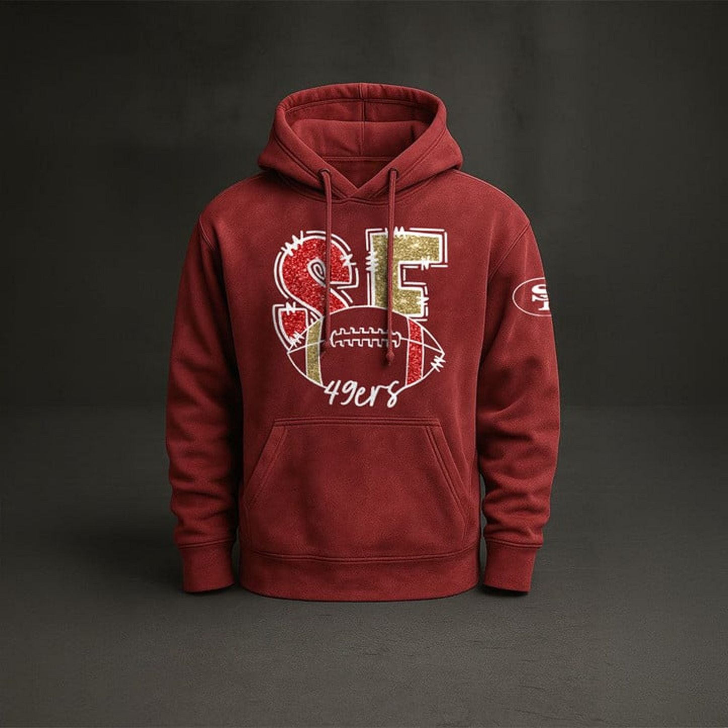 SF x NFL Embossed Hoodie DatND THUONGNH