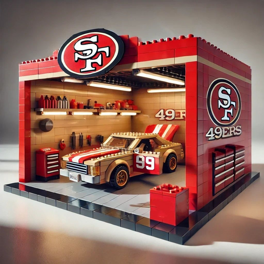 SF x NFL Garage Building Blocks Set DATND TANTD