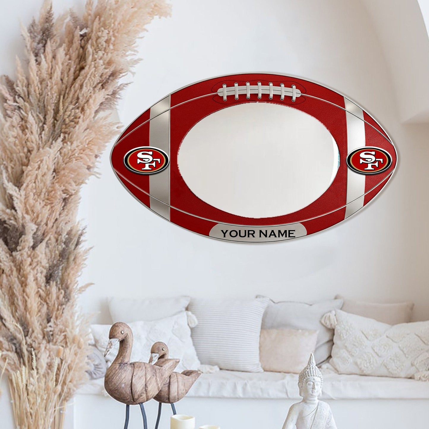 SF49 Custom NFL Wall Mirror Decor For Fan DDT CTND