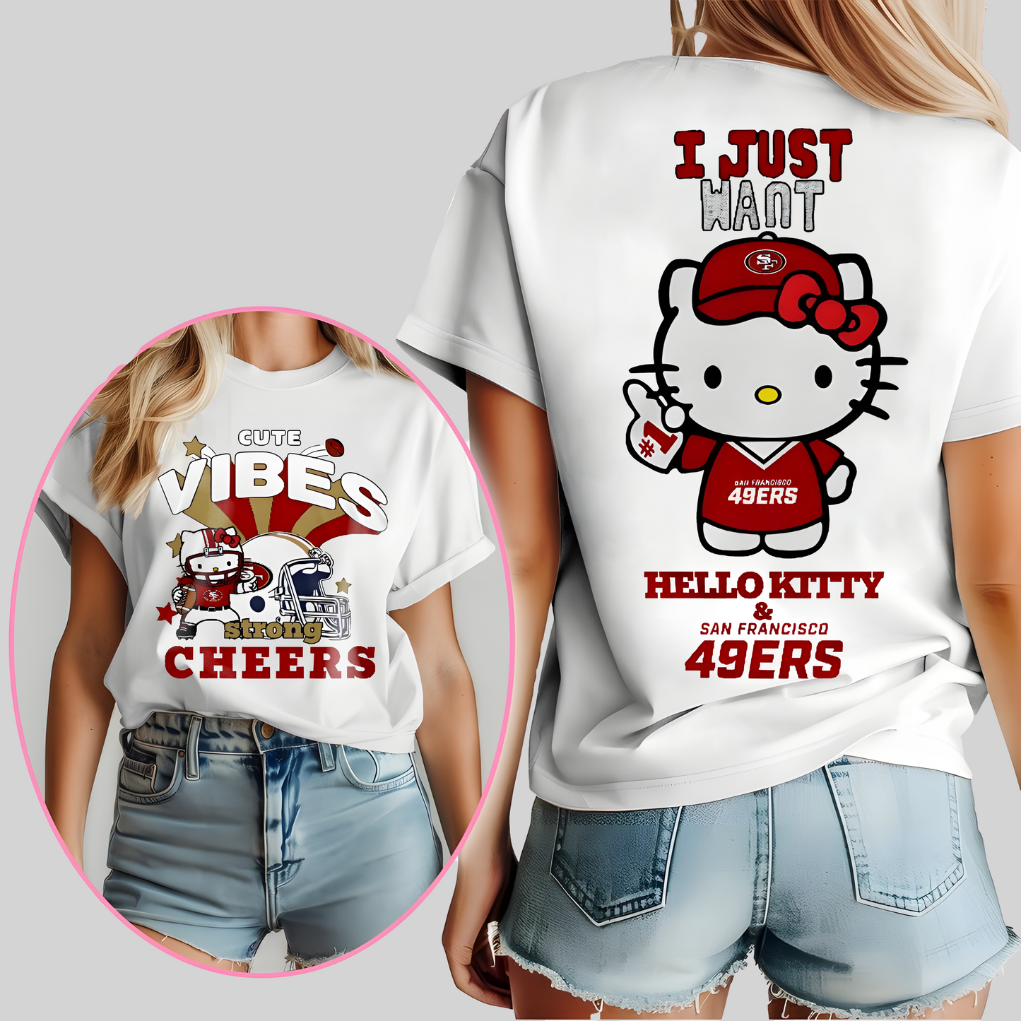 SF49 Hello Kitty T Shirt Gift For Fans DDT HLPHUONG