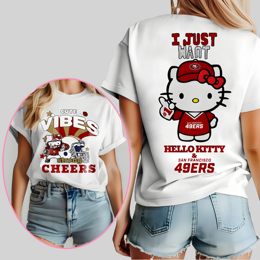 SF49 Hello Kitty T Shirt Gift For Fans DDT HLPHUONG