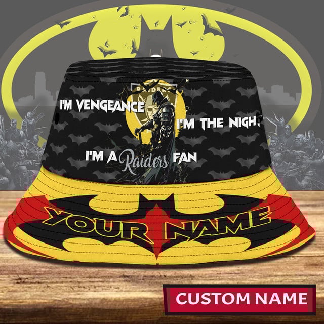 SIGNATURE Bucket Hat NFL x RAI Batman Gift For Fans NDT NHM