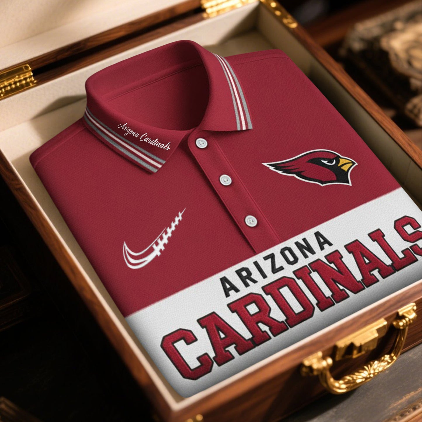 SIGNATURE NFL X ARI BUSINEES POLO CLASSIC NDT NHM 2510