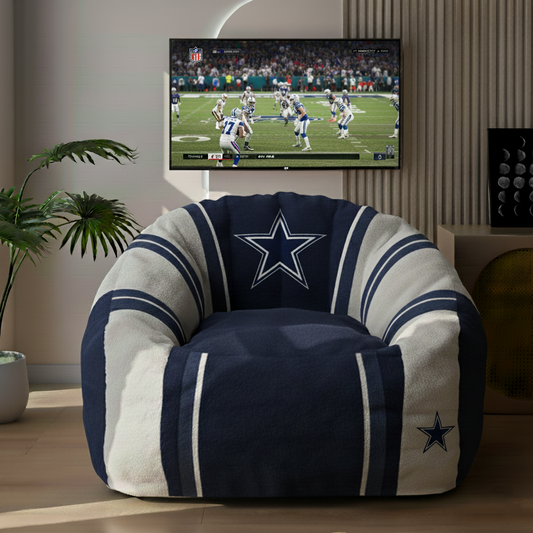 SIGNATURE NFL X DAL  Team Lazy Sofa Chair Ultimate Game Day Lounger for True Fans NDT TDT 3010