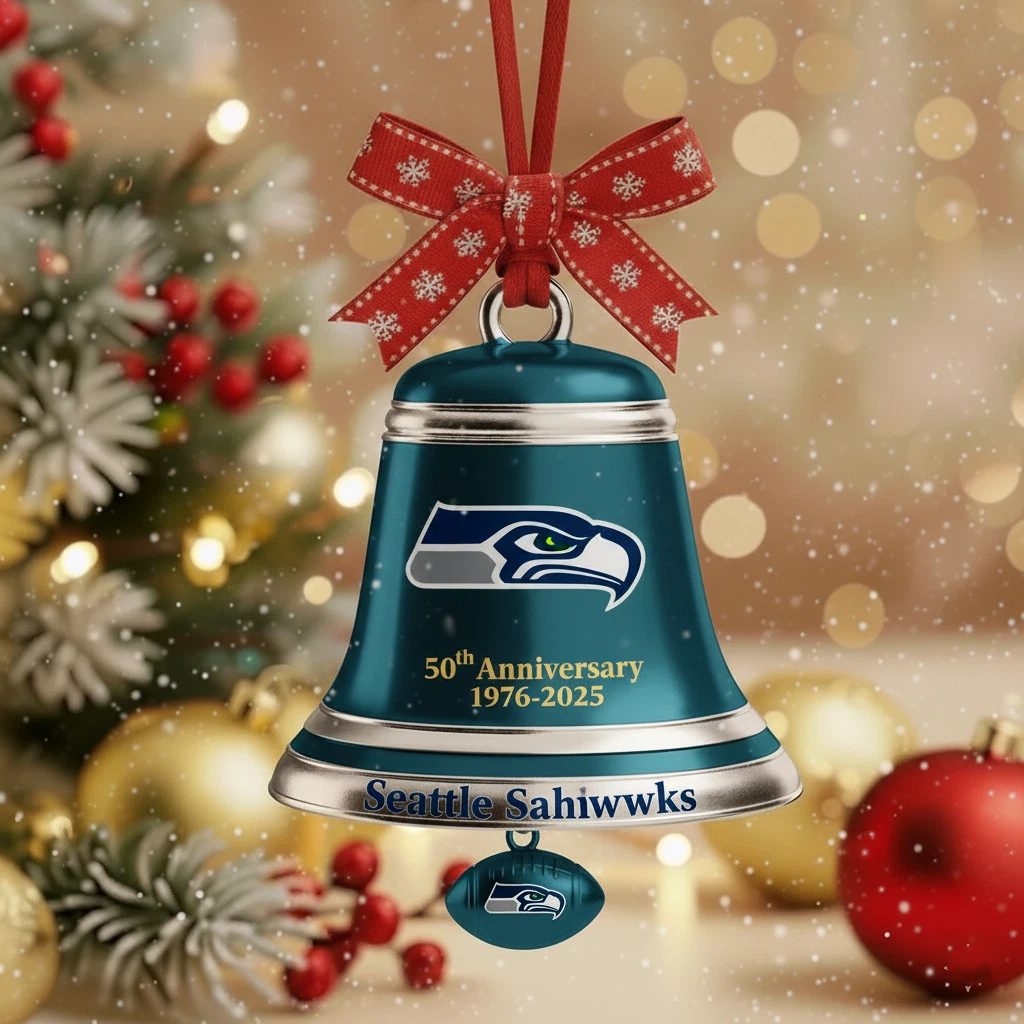 SIGNATURE NFL X SEAH CHRISTMAS BELL 2025 NDT NHM
