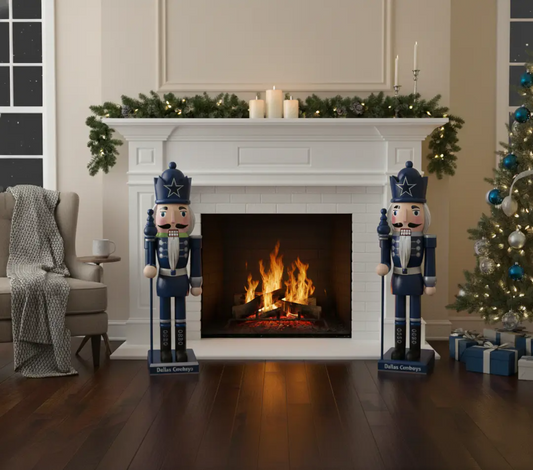 Signature Whoville X DAL Holiday Spirit Collectible Team Nutcracker Decoration Statue  NDT