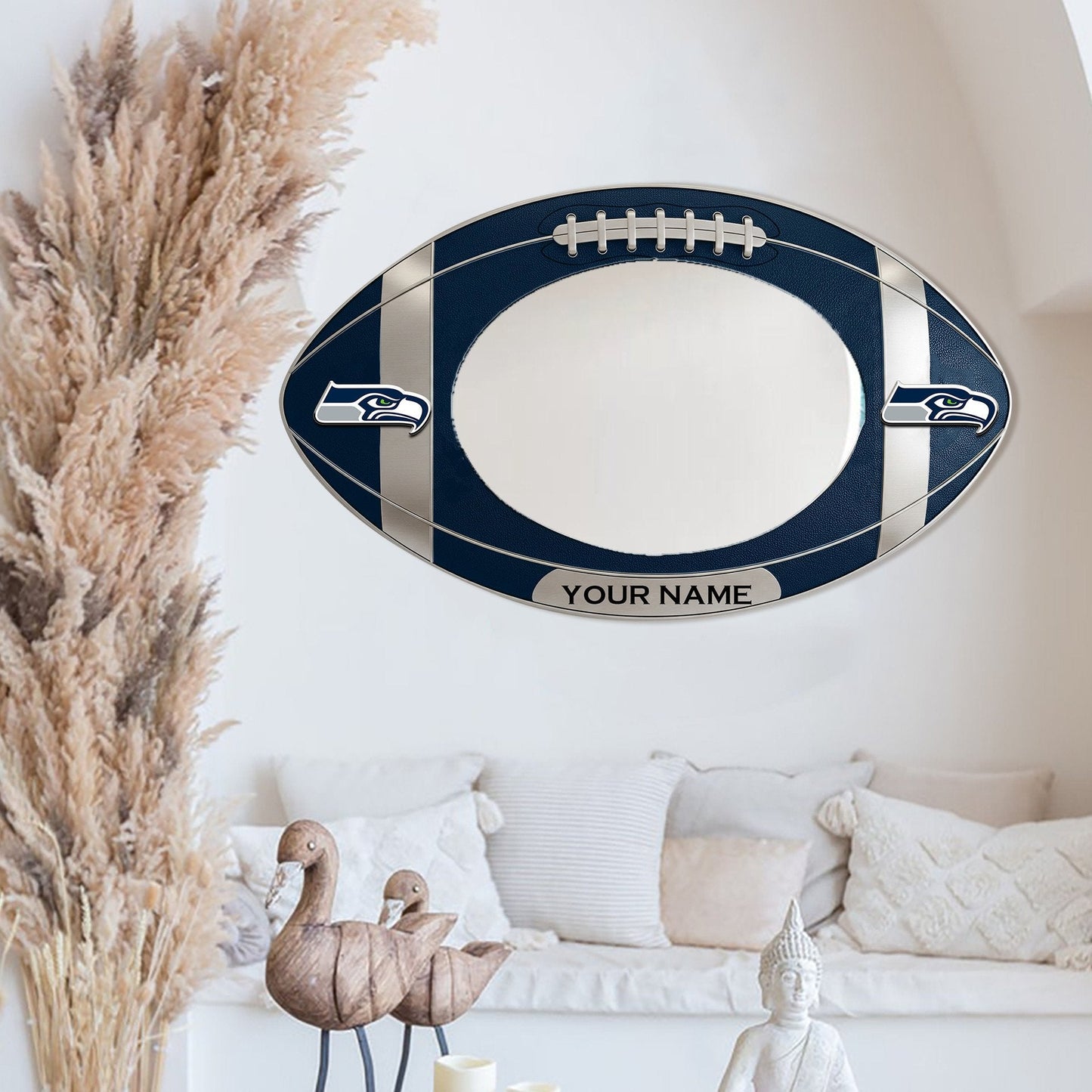 SS Custom NFL Wall Mirror Decor For Fan DDT CTND