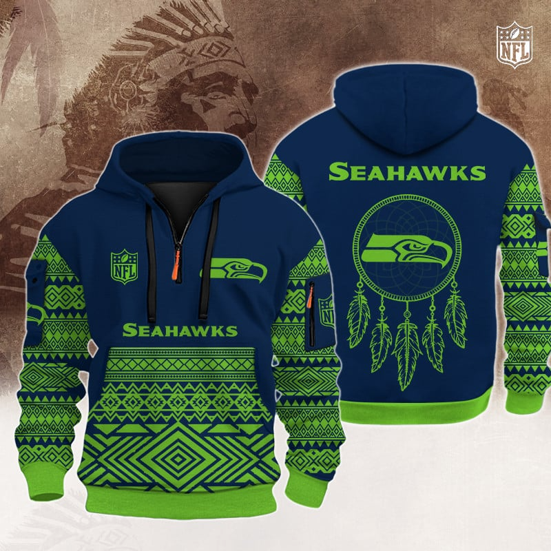 SS Premium NFL Native American Hoodie DDT HLPHUONG