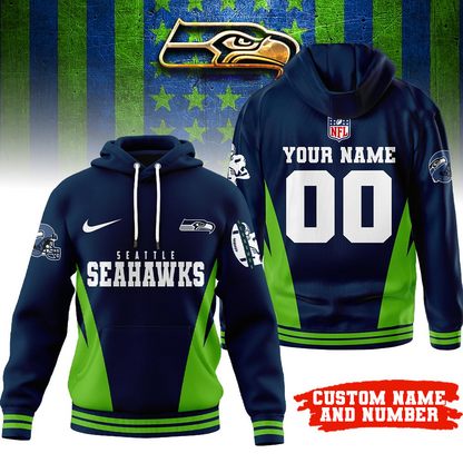 SS Premium NFL Personalized Fan Hoodie DDT NTL