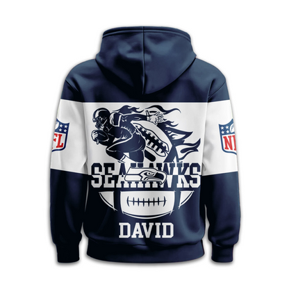 SS Premium NFL Touchdown Spirit Personalized Hoodie DDT CTND