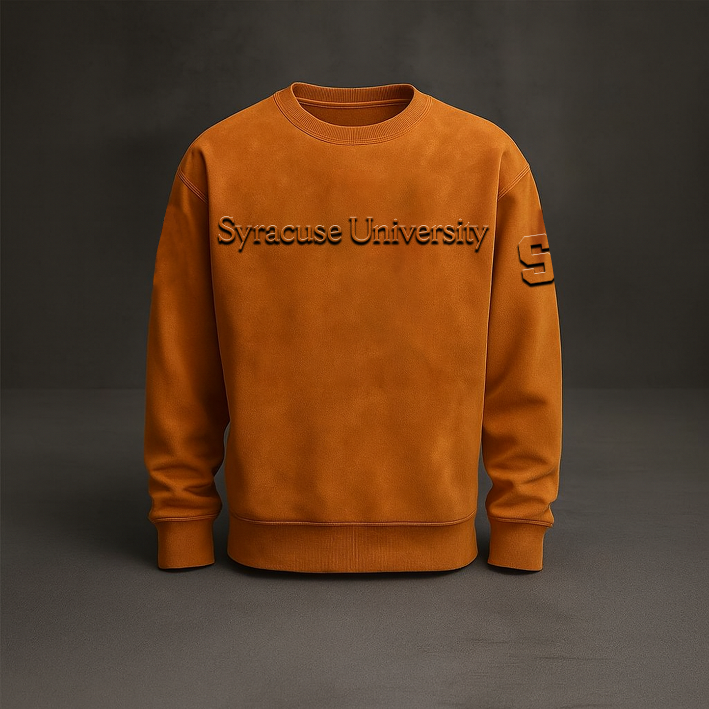 SYR x NCAA Embossed Sweat Shirt DATND TANTD