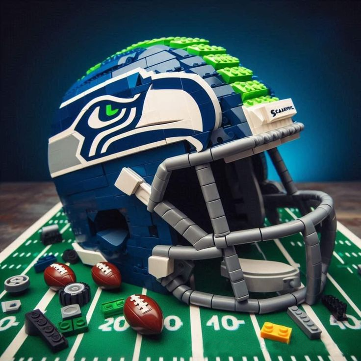 NFL Teams Helmets Armed With LEGO-Like Blocks DDT CTND KAN