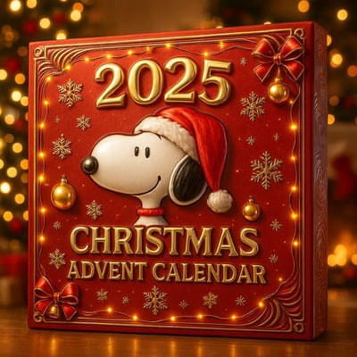 Snoopy Christmas Advent Calendar 2025 HLP