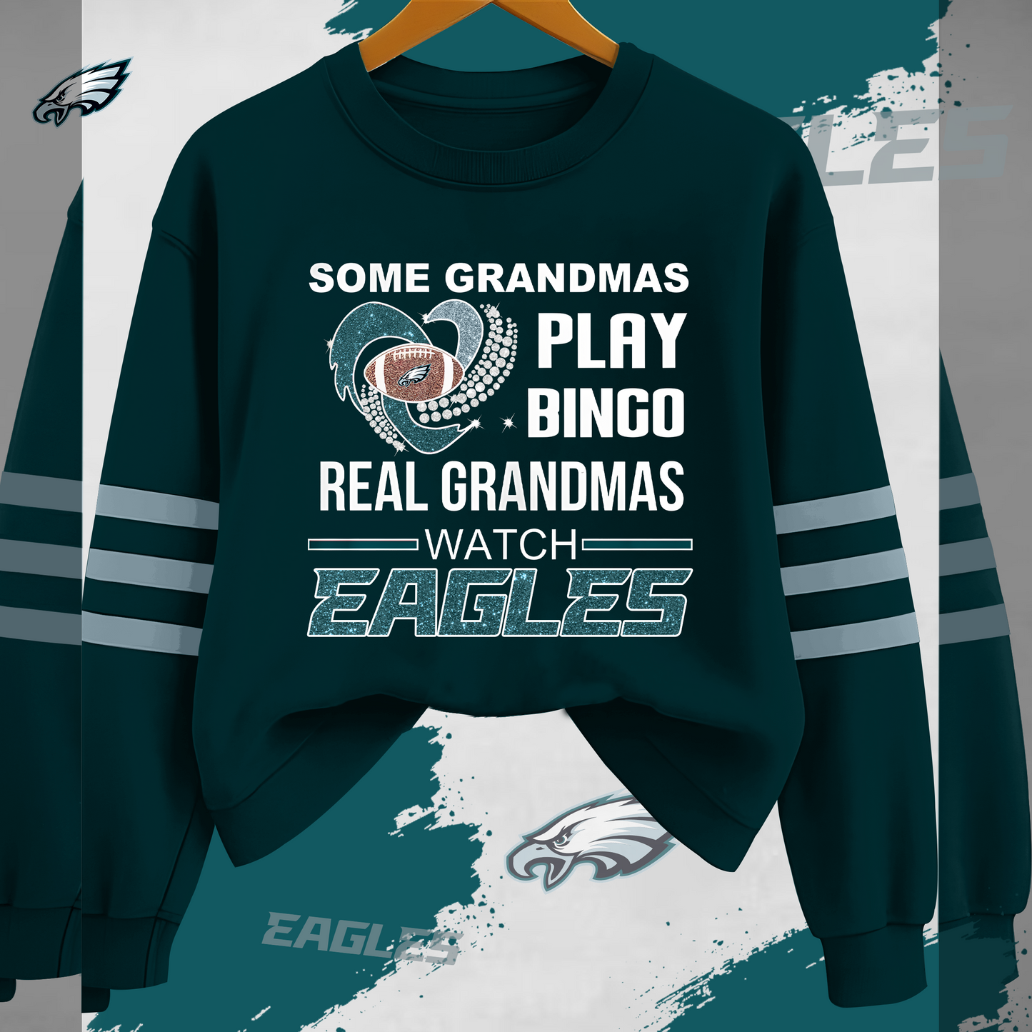 Some Grandmas Play Bingo Real Grandmas Watch PE Sweatshirt DDT  HLPHUONG