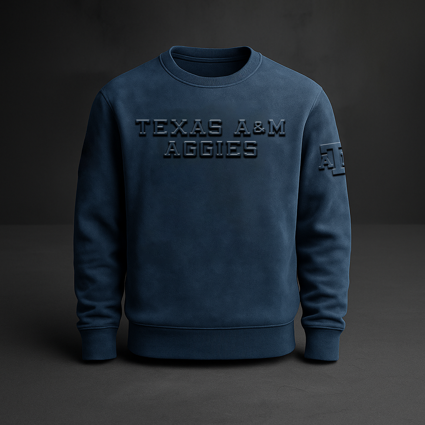 TAMU x NCAA Embossed Sweat Shirt DATND TANTD