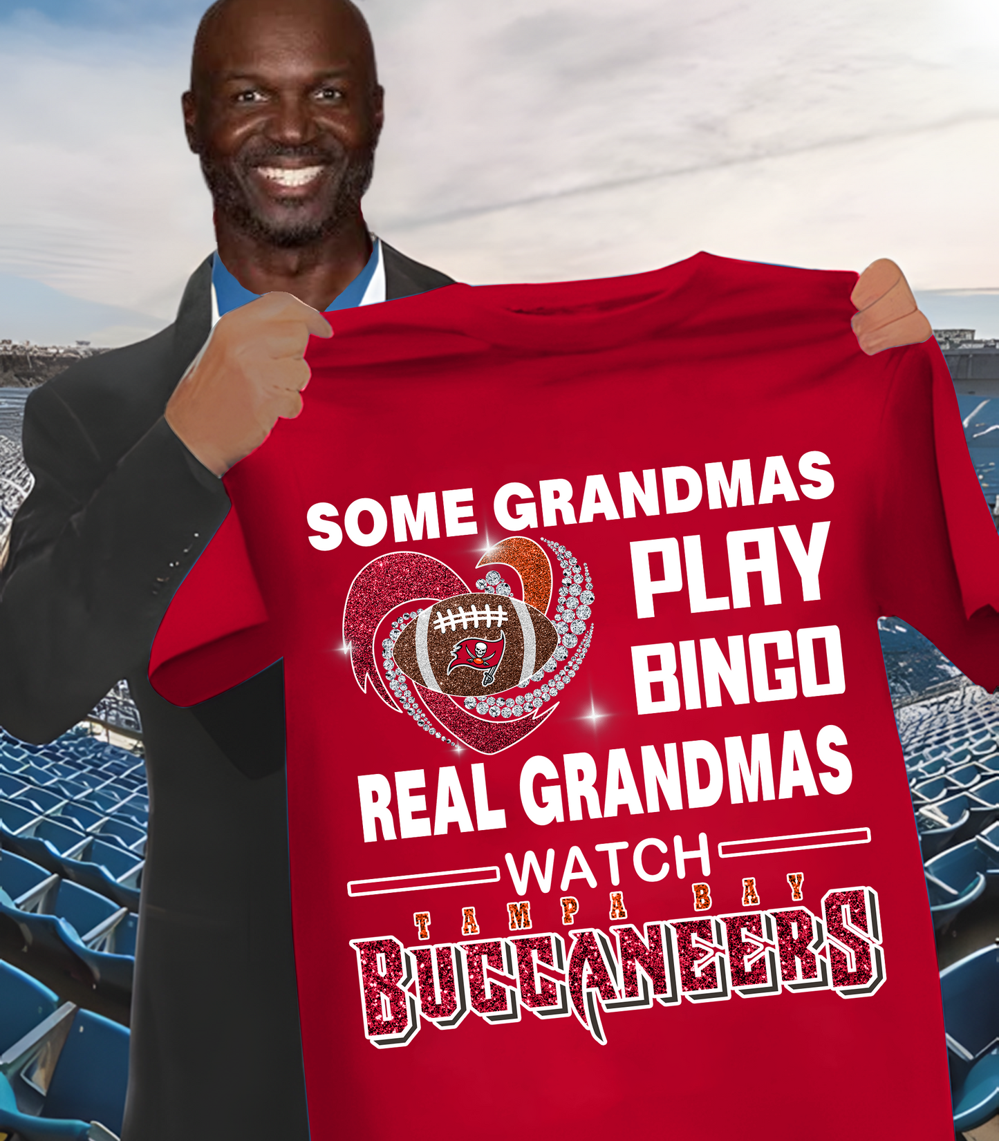 TB X NFL some grandmas play bingo real grandmas wach DATND THUONGNH