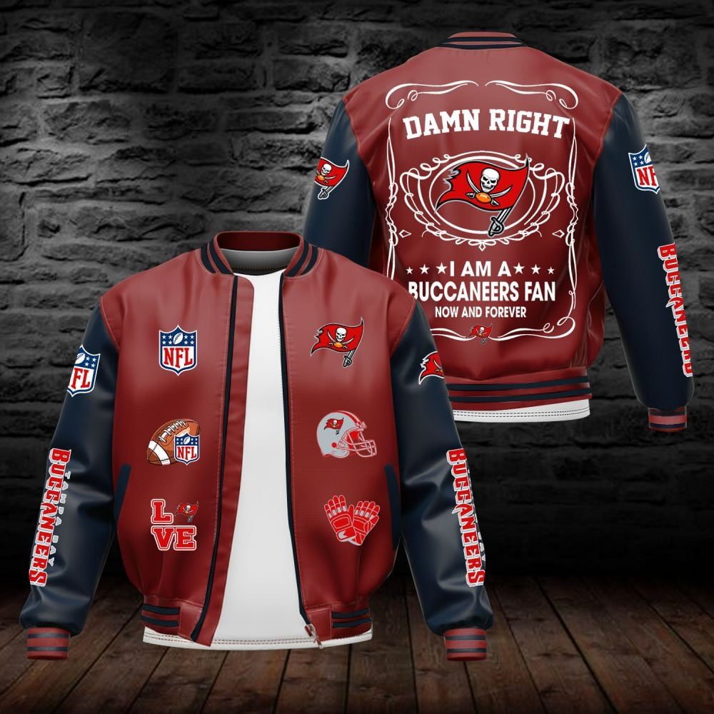 TBB NFL Premium Leather Bomber Jacket DDT HLPHUONG