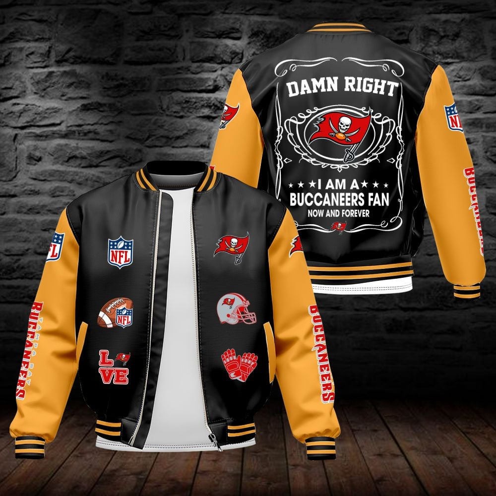 TBB NFL Premium Leather Bomber Jacket DDT HLPHUONG